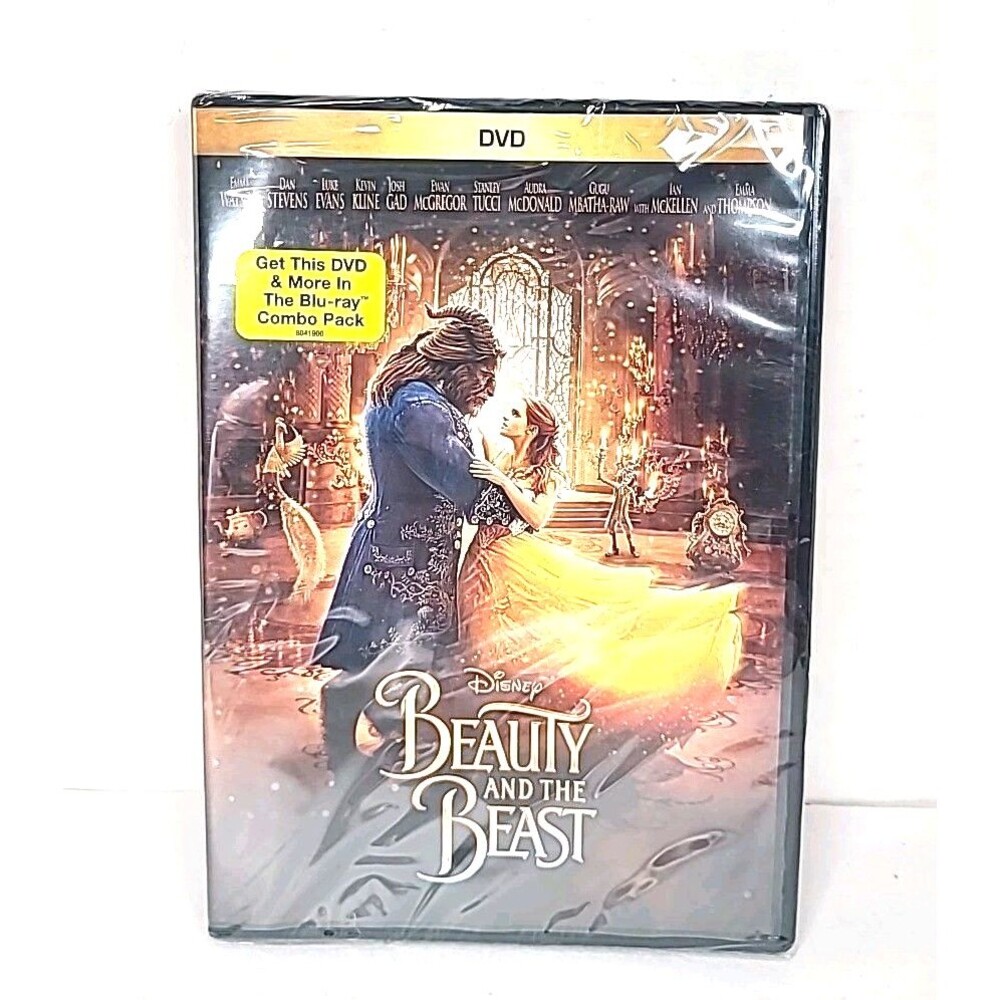 Brand New Sealed Beauty and the Beast (DVD, 2017) Disney